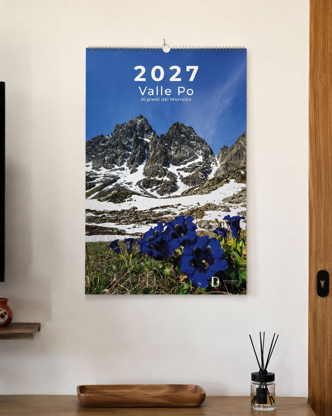 Calendario 2027 Valle Po ai piedi del Monviso